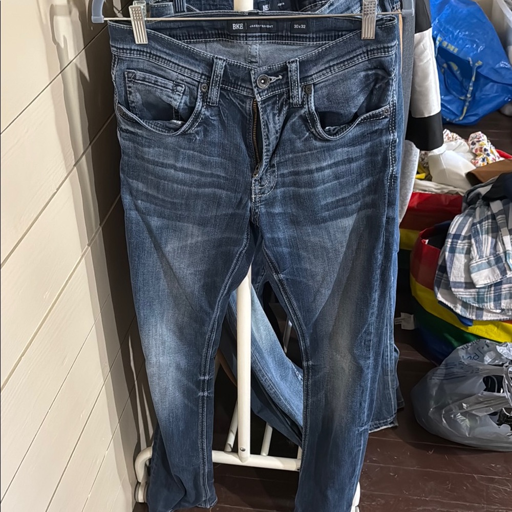 Blue Skinny Jeans with Classic Wash